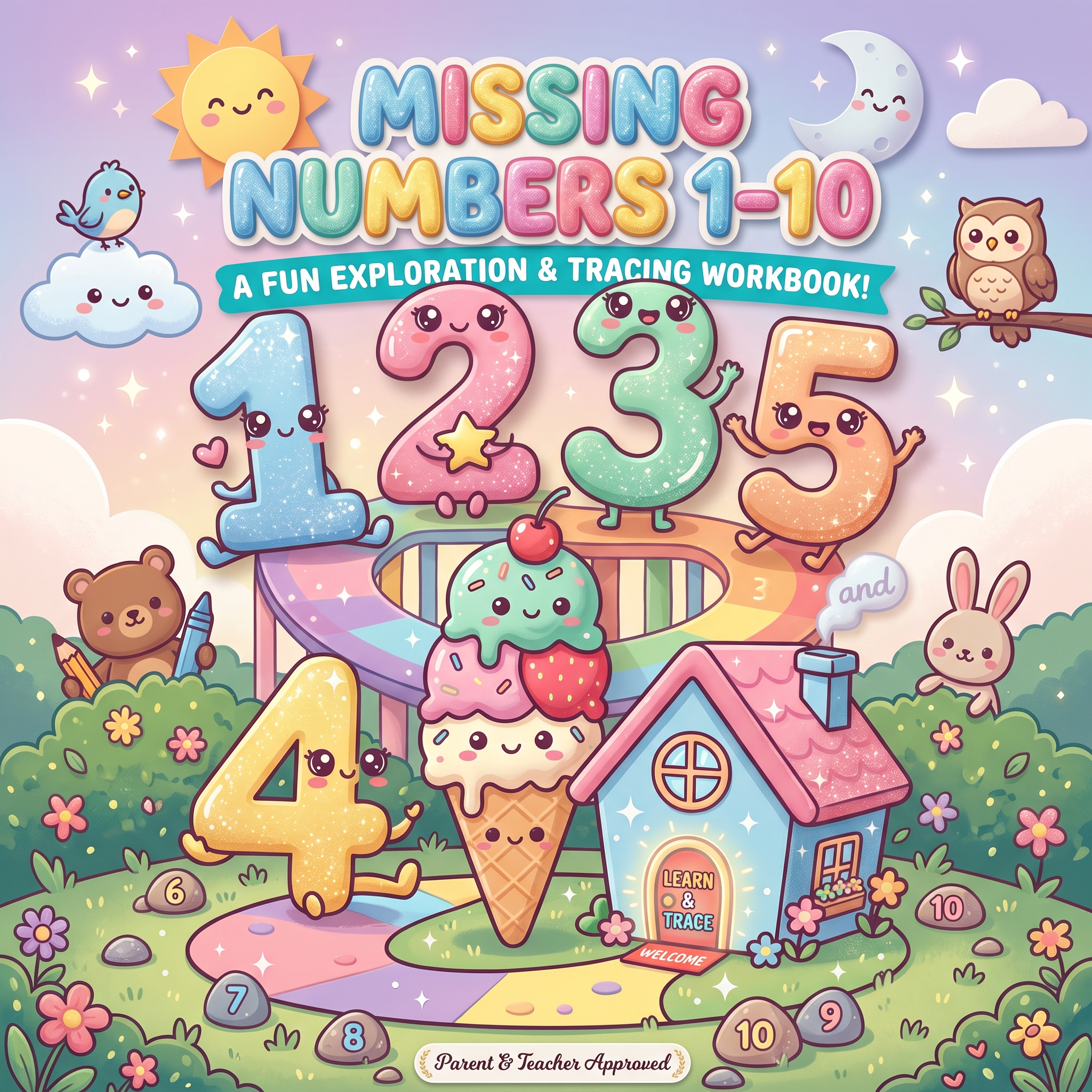 Missing Numbers 1–10 Math Exploration